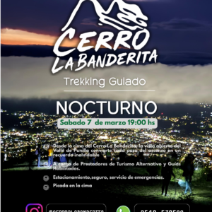 Trekking Nocturno – Cerro La Banderita 07/03